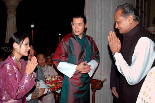 जोधपुर में हनीमून मनाने पहुंचे भूटान नरेश