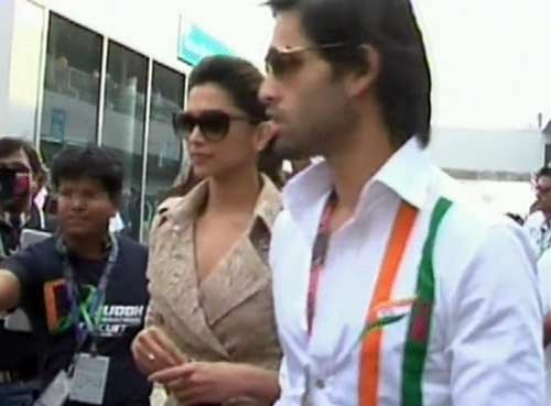 एफ-1 रेस देखने पहुंचे सितारे | सेबेस्टियन बने चैंपियन