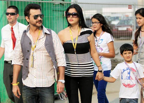 एफ-1 रेस देखने पहुंचे सितारे | सेबेस्टियन बने चैंपियन