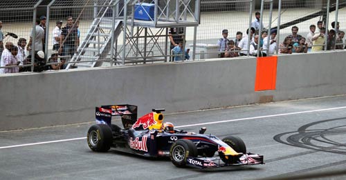 इंडियन ग्रां प्री फार्मूला वन का ट्रैक लांच