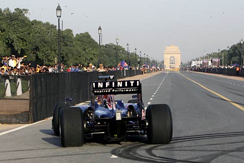 राजपथ पर दिखा फार्मूला वन का ट्रैलर