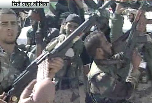 देखें कैसे मारा गया मुअम्‍मर गद्दाफी | लीबिया में जश्‍न