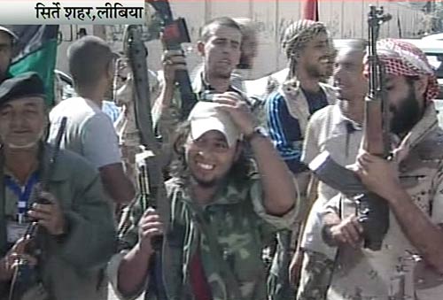 देखें कैसे मारा गया मुअम्‍मर गद्दाफी | लीबिया में जश्‍न