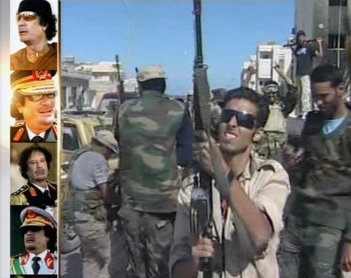 तानाशाह गद्दाफी की मौत पर लीबिया में जश्‍न | कैसे मारा गया गद्दाफी