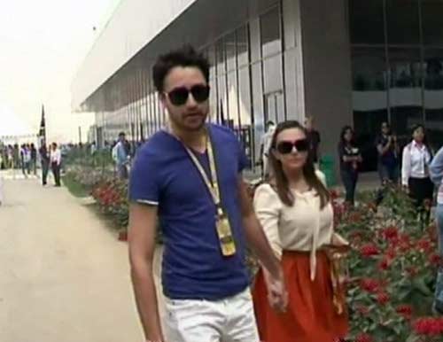 एफ-1 रेस देखने पहुंचे सितारे | सेबेस्टियन बने चैंपियन