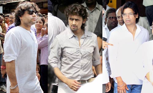 नम आखों ने दी जगजीत सिंह को विदाई