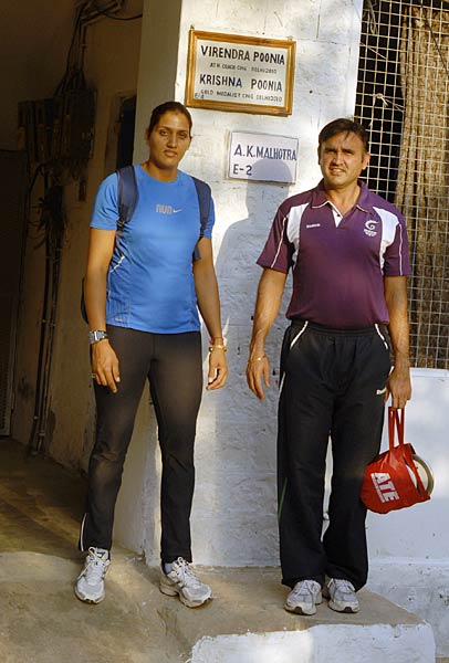 ट्रैक एंड फील्ड इवेंट में कृष्णा पूनिया पर दारोमदार