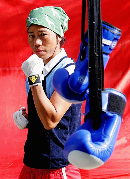 गोल्डन पंच जड़ने में माहिर हैं मैरी कॉम