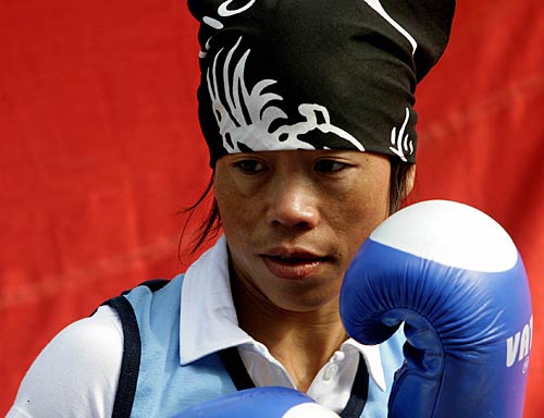 गोल्डन पंच जड़ने में माहिर हैं मैरी कॉम