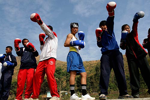 गोल्डन पंच जड़ने में माहिर हैं मैरी कॉम