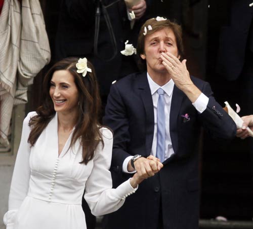 बीटल लिजेंड पॉल मैककार्टनी ने रचाई तीसरी शादी । फोटो: प्रेम कहानी