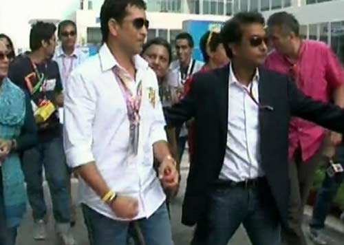 एफ-1 रेस देखने पहुंचे सितारे | सेबेस्टियन बने चैंपियन