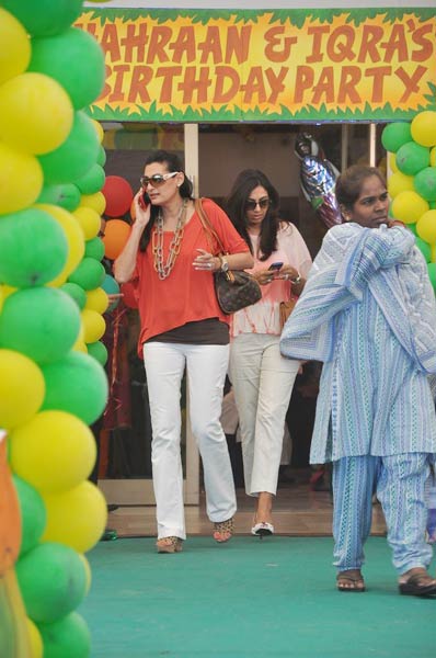 संजय दत्त के जुड़वा बच्‍चों की बर्थडे पार्टी | फोटो