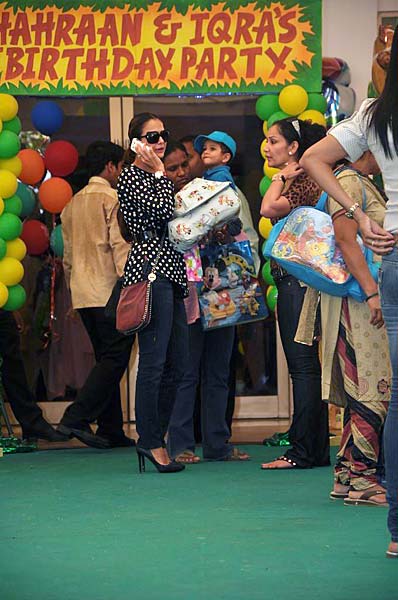 संजय दत्त के जुड़वा बच्‍चों की बर्थडे पार्टी | फोटो