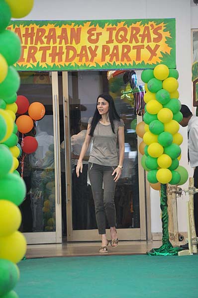 संजय दत्त के जुड़वा बच्‍चों की बर्थडे पार्टी | फोटो