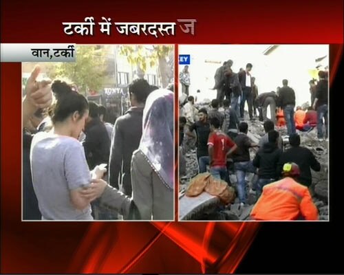 तस्‍वीरों में देखें टर्की का प्रलयंकारी भूकंप