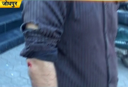 देखें जोधपुर में आजतक पर कैसे हुआ हमला