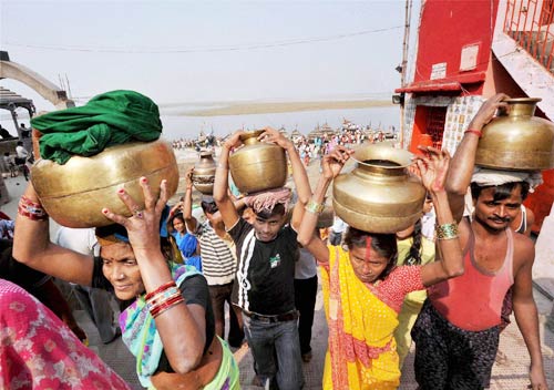 तस्वीरों में देखें सूर्योपासना का महापर्व छठ | फोटो