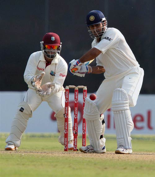 दूसरे दिन रहा वेस्‍टइंडीज का दबदबा...