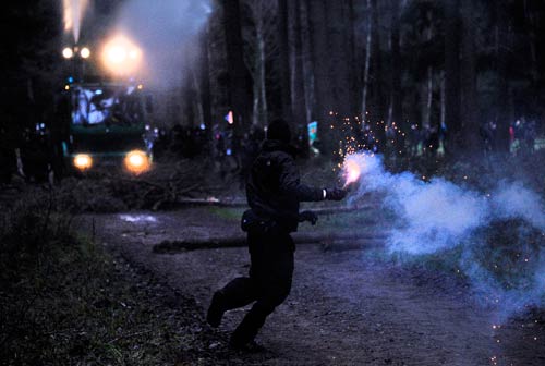 परमाणु कचरे का जर्मनी में जमकर विरोध...