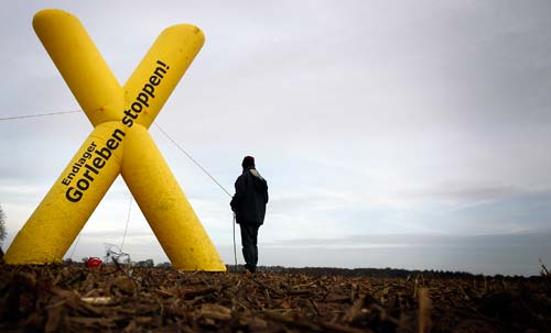 परमाणु कचरे का जर्मनी में जमकर विरोध...