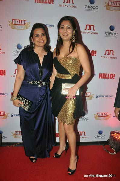 हेलो हाल ऑफ फेम अवार्ड 2011...| वोग ब्यूटी अवार्ड