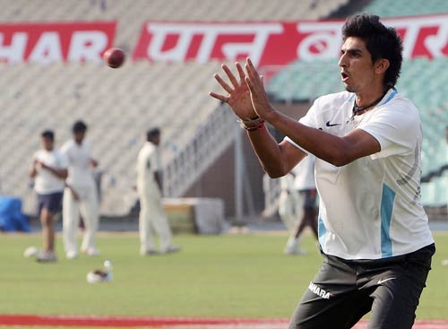 ईडेन गार्डेन में टीम इंडिया ने किया अभ्‍यास