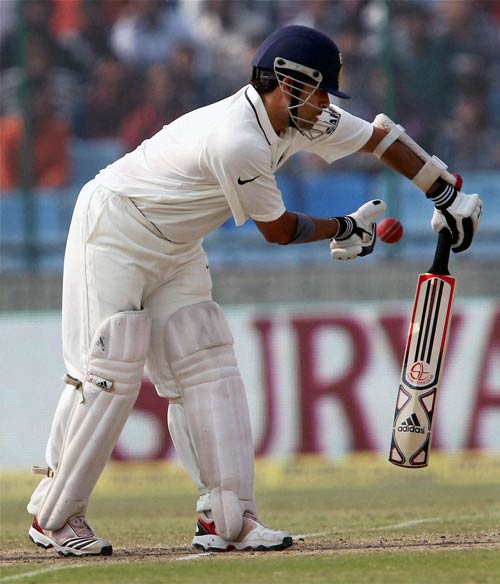 भारत ने जीता कोटला टेस्‍ट, सचिन शतक से चूके