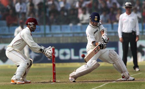 भारत ने जीता कोटला टेस्‍ट, सचिन शतक से चूके