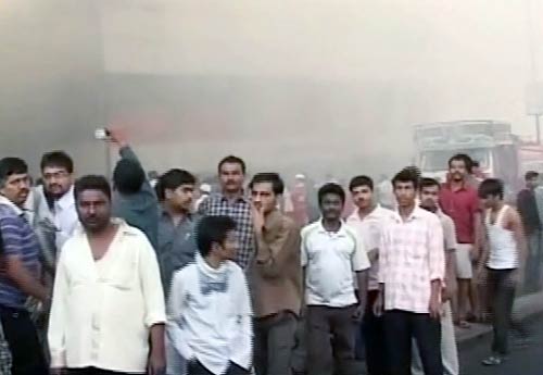 मुंबई के मार्केटिंग कॉम्‍प्‍लेक्‍स में भयंकर आग