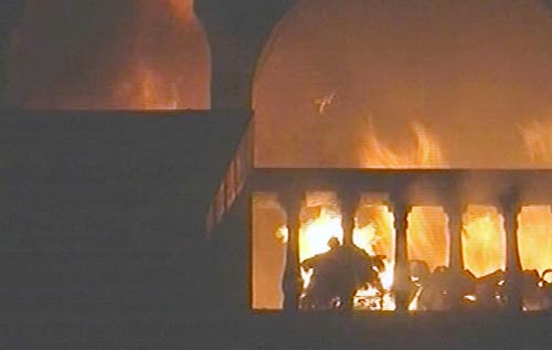 कोलकाता के रबड़ फैक्‍ट्री में लगी आग