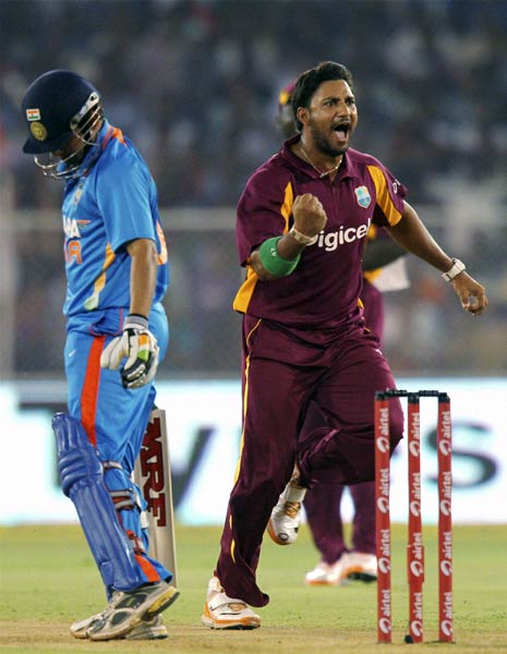 रोमांचक मैच में वेस्‍टइंडीज से हारी टीम इंडिया