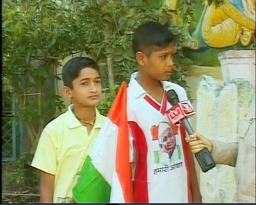 तस्‍वीरों में देखें मुंबई में अन्‍ना का अनशन  | मैं भी अन्‍ना...