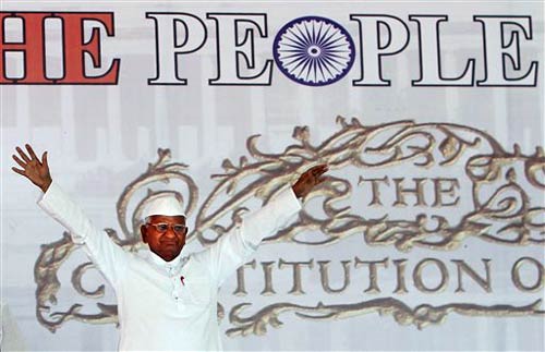 अन्‍ना हजारे ने तोड़ा अनशन | मुंबई में अनशन