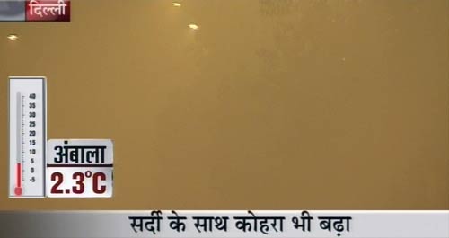 कोहरे की चादर में लिपटा उत्तर भारत | वीडियो: बड़ा घना कोहरा है