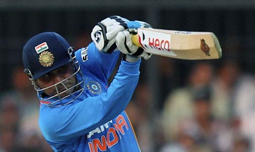 तस्वीरों में देखें सहवाग ने कैसे लगाया दोहरा शतक