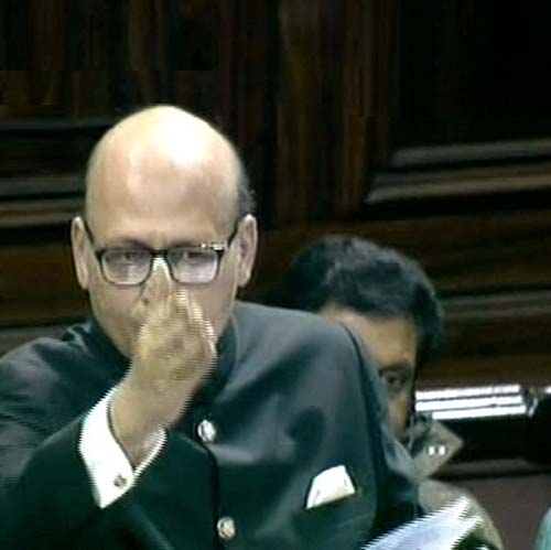 राज्‍यसभा में लोकपाल विधेयक पर चर्चा