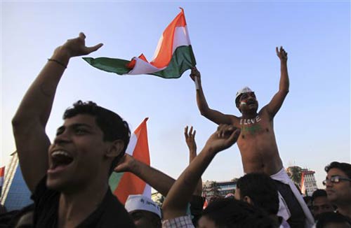 तस्‍वीरों में देखें मुंबई में अन्‍ना का अनशन  | मैं भी अन्‍ना...