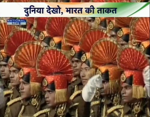 देखें 63वें गणतंत्र दिवस समारोह की झलकियां  | वीडियो