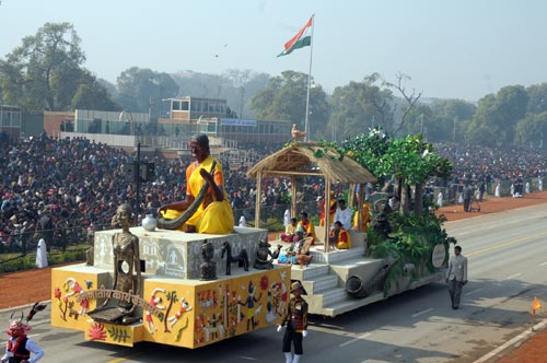 देखें 63वें गणतंत्र दिवस समारोह की झलकियां  | वीडियो