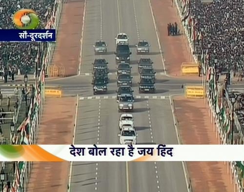 देखें 63वें गणतंत्र दिवस समारोह की झलकियां  | वीडियो