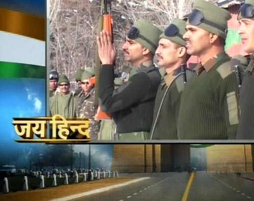 LOC पर तैनात जवानों का गणतंत्र दिवस