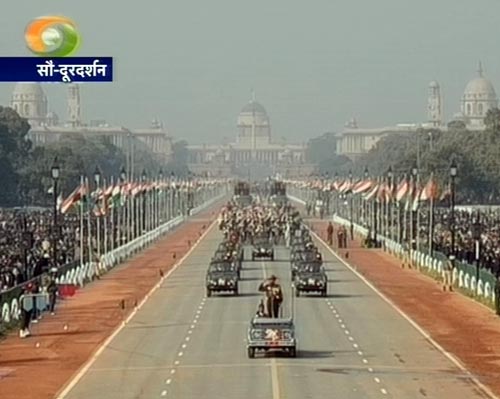 देखें 63वें गणतंत्र दिवस समारोह की झलकियां  | वीडियो