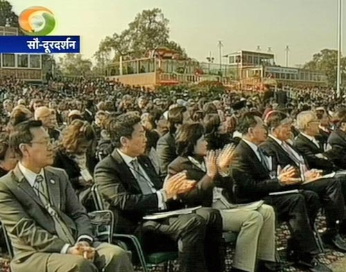 देखें 63वें गणतंत्र दिवस समारोह की झलकियां  | वीडियो