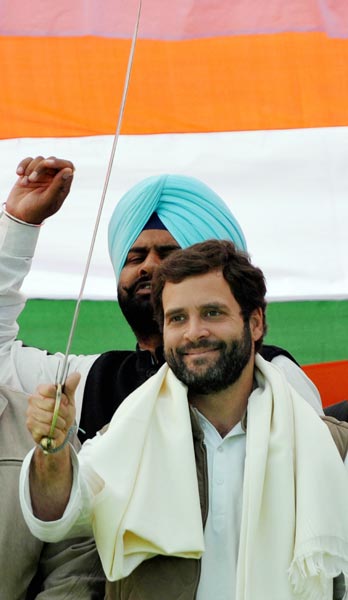 पंजाब के चुनावी रंग में रंगे राहुल गांधी