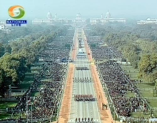 देखें 63वें गणतंत्र दिवस समारोह की झलकियां  | वीडियो