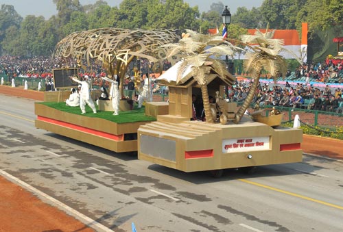 देखें 63वें गणतंत्र दिवस समारोह की झलकियां  | वीडियो