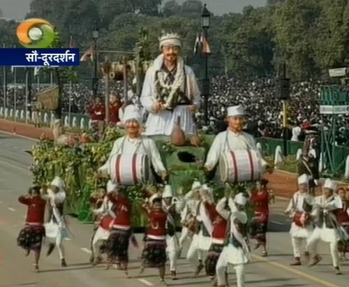 देखें 63वें गणतंत्र दिवस समारोह की झलकियां  | वीडियो