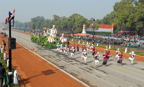 देखें 63वें गणतंत्र दिवस समारोह की झलकियां  | वीडियो