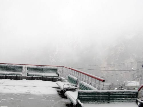 बर्फबारी के बीच 'जय माता दी' की गूंज | विशेष कवरेज